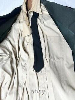 Vintage WW2 US Military Uniform with Pants, Shirt & Tie Dice 11 Corps Patch