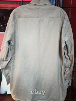 Vintage WWII Uniform with2 Long Sleeve Shirts + (1) Pants (1) Belt 1942 DK