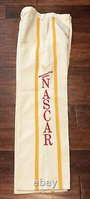 Vintage Winston Cup Nascar Pit Crew Official Embroidered Pants Shirt Uniform L