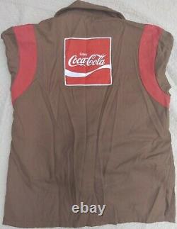 Vtg 1970's Coca-Cola Route Delivery Drivers Uniform Jacket Shirt Pants