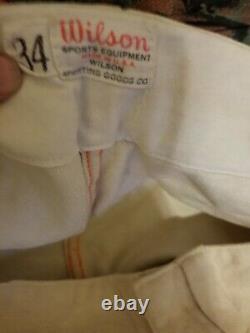 Vtg / Antique Astoria moose Wool Baseball Uniform Pieces Shirts / Pants Wilson