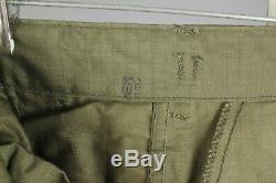 Vtg NOS 1969 US Army Vietnam War Ripstop Jungle Set Shirt Pants Sz L 60s #7409