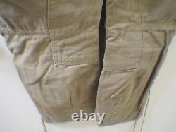 WW1 US Army Infantry D Company Sergeant Canvas Shirt Sz 40 with Pants