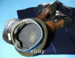 WW2 Air Force Set of Russian Parade Uniform Tunic Cap Pants Shoes Belt Shirt Tie