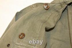 WW2 US Army 13 Star Button Shirt and Button Fly Pants HBT