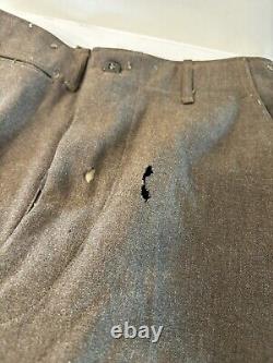 WW2 WW II US Army Air Corp Force Corporal Tunic And Shirt in VG cond. With Pants