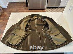 WW2 WW II US Army Air Corp Force Corporal Tunic And Shirt in VG cond. With Pants