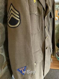 WW2 WW Two Radio Communications US Air Force Uniform Jacket Pants Shirt 1940 40