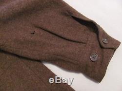 WWII AAF flight suit wool inner flying trousers Type E-1 pants, heavy A-1 shirt