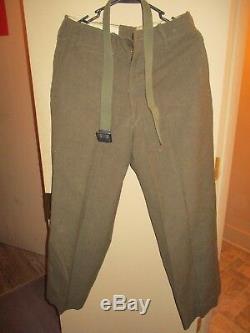 WWII Complete Uniform Ike Jacket Pants Shirt Tie Cap