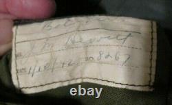 WWII Grouping Brig General John Hewitt 2 Tunics, Ike Jacket, Shirt, 3 pair Pants