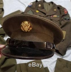 WWII Jacket, Trench Coat, Shirt, Pants, Hats, Ties, Bags, Dog Tags