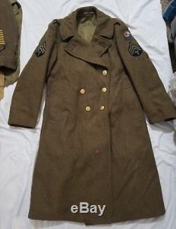WWII Jacket, Trench Coat, Shirt, Pants, Hats, Ties, Bags, Dog Tags