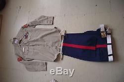 WWII Marine Corps Uniform- Aviation Bombardier 1 Shirt & 1 Pant Named