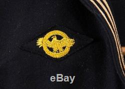 WWII Men's NAVY Crackerjack Shipboard Uniform Small Sailor Shirt 32x31 Pants USN