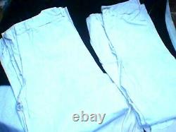 WWII NAVY UNIFORM UNIFORM SET Lot DRESS Blue CRACKERJACK Hat WHITE Shirt PANTS 1