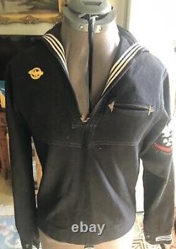 WWII Navy Uniform Shirt Pants Near Perfect condition No Holes Rips Stains Size S