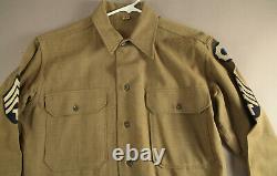 WWII WW2 Ike Jacket, Shirt, and Pants NICE Seargent