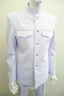 White UNIFORM Soldier shirt, suit, pants, Royal Thai army Military Original Item