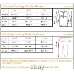 Woman G3 Combat Uniform Tactical Military Shirt & Pants Suit Clothing M size US