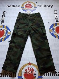 Yugoslavia Serbia Army M93 Uniform Shirt and Pants used in Kosovo War (52,53)